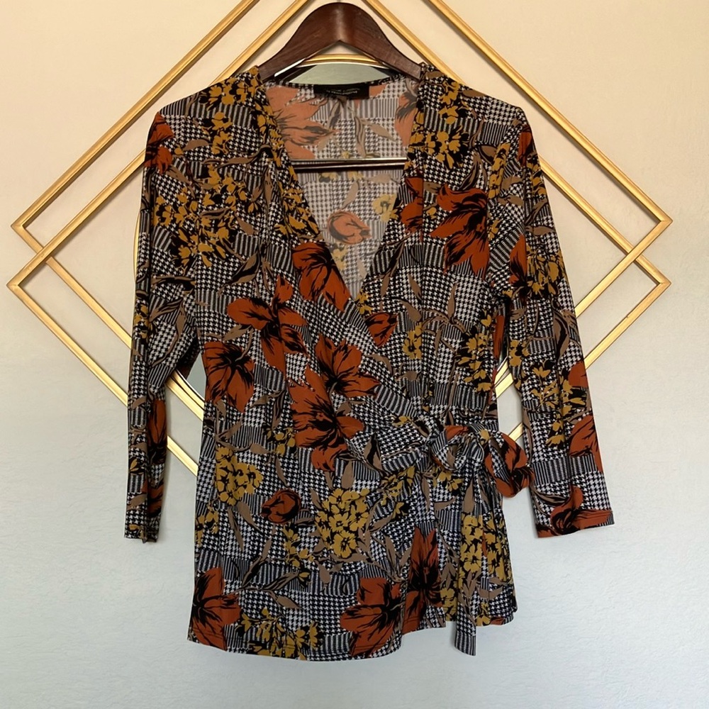 Evan Picone long sleeve.  Awesome fall colors!